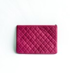 Chanel Classic Quilted Lambskin Clutch